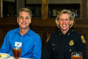 Al Scudieri & Police Chief Jane Castor