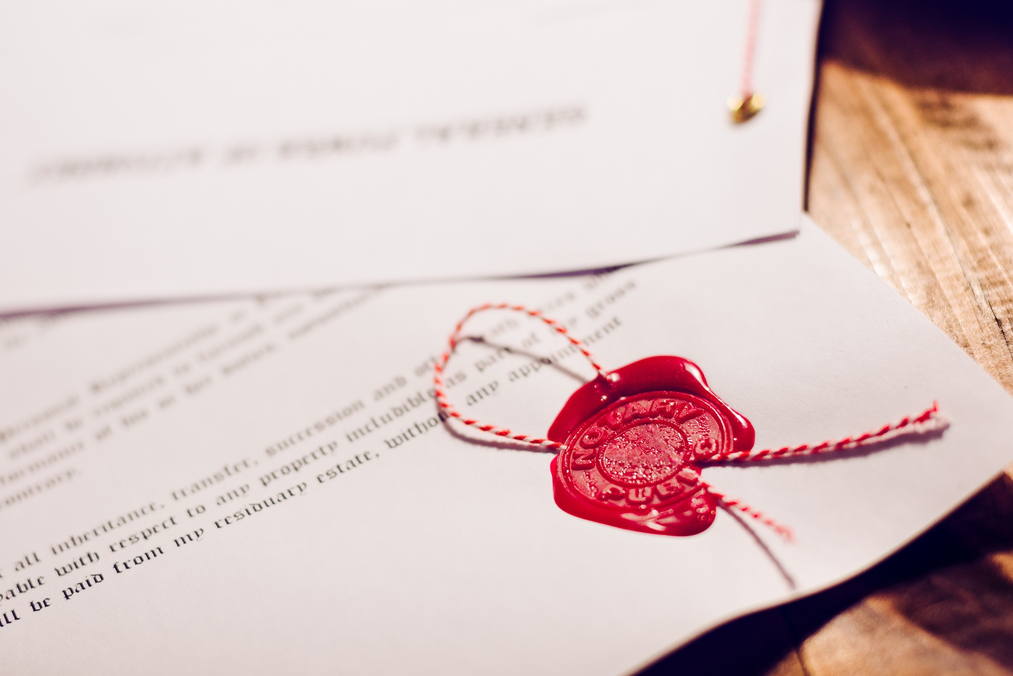 What You Should Know About Probate - Notary public wax stamp - seal