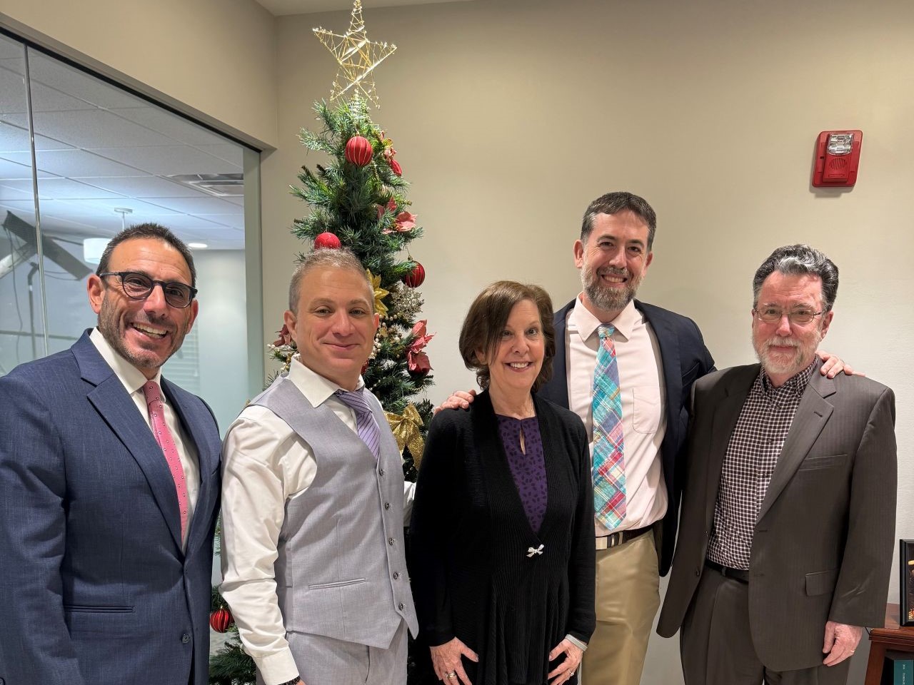 hoyer law group christmas event photo