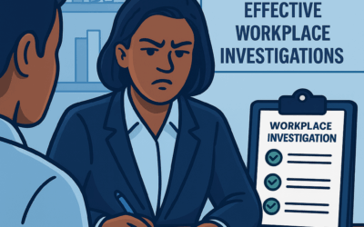 Best Practices for Conducting Effective Workplace Investigations